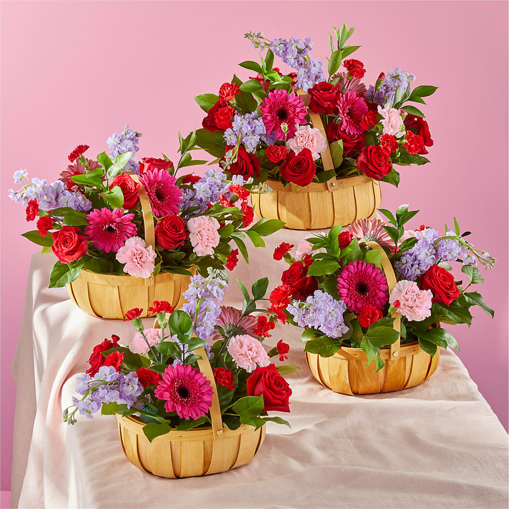 Pink Picnic Basket – THE MOST BLOOMS & MORE, Grand Bay AL