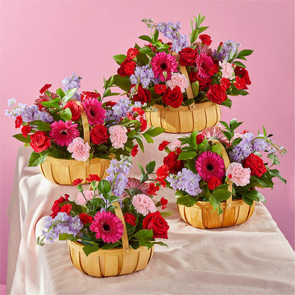 Pink Picnic Basket – THE MOST BLOOMS & MORE, Grand Bay AL