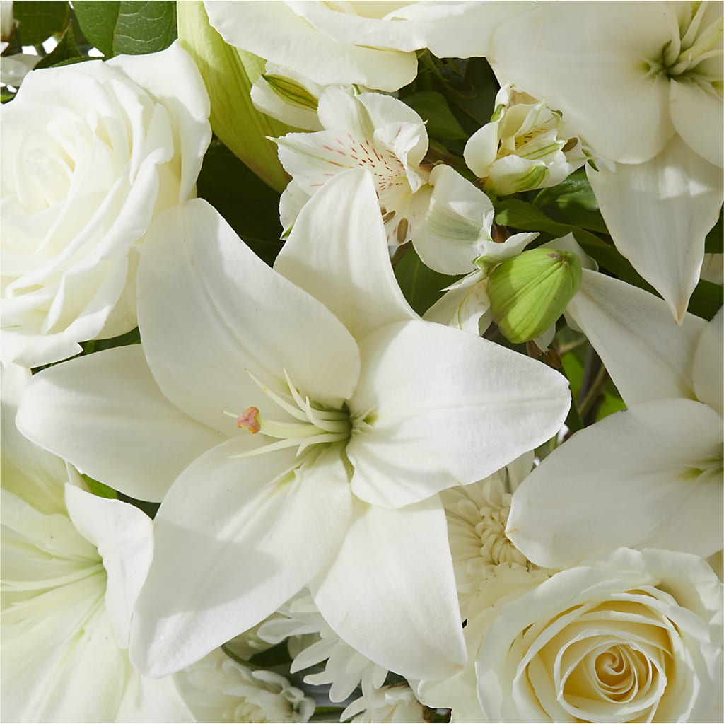 Peaceful Reflections Arrangement – THE MOST BLOOMS & MORE, Grand Bay AL