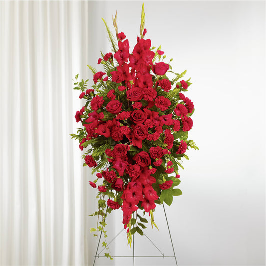 From the Heart Standing Spray – THE MOST BLOOMS & MORE, Grand Bay AL