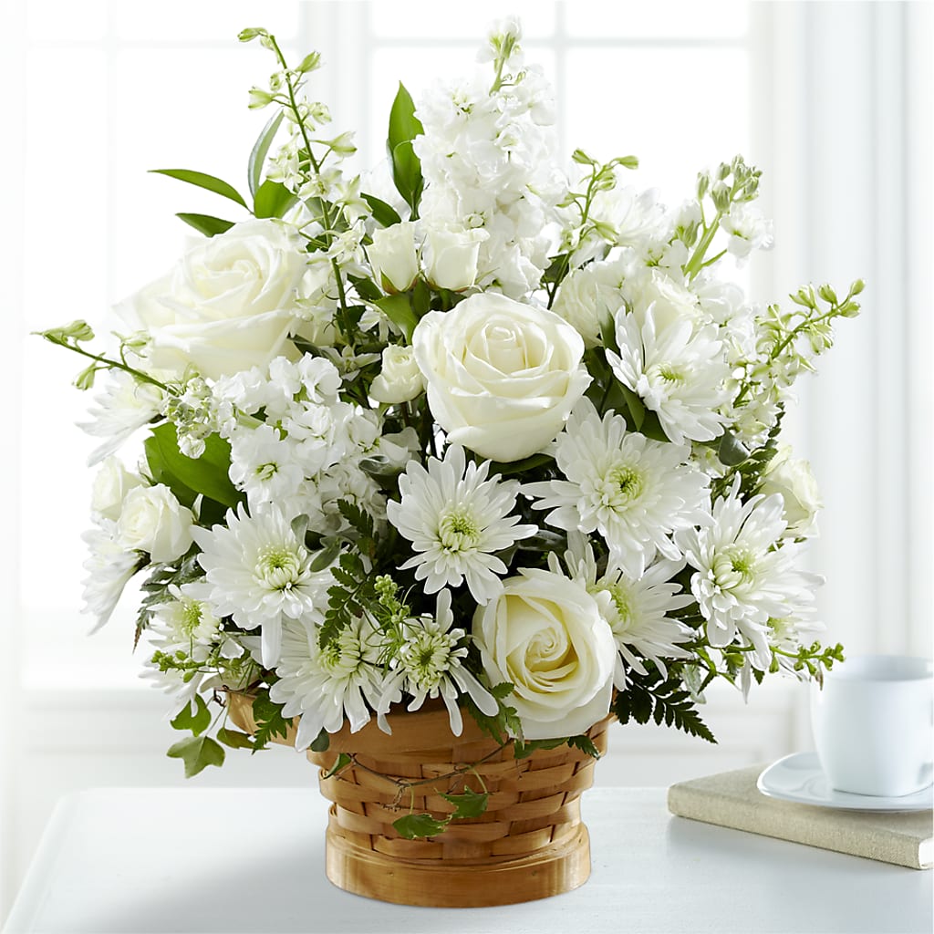 Heartfelt Condolences Arrangement – THE MOST BLOOMS & MORE, Grand Bay AL