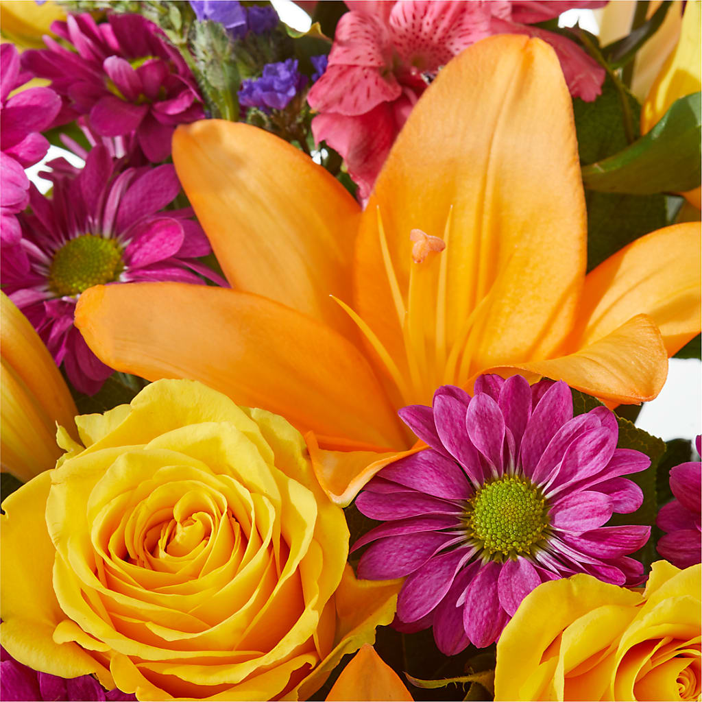 Colorful Visions Bouquet – THE MOST BLOOMS & MORE, Grand Bay AL