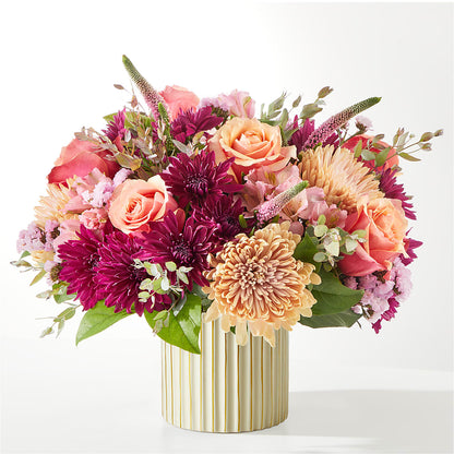 Berry Cobbler Bouquet with Ivory Vase – THE MOST BLOOMS & MORE, Grand Bay AL