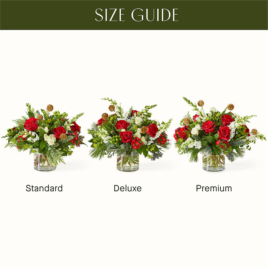 Deck the Halls Bouquet – THE MOST BLOOMS & MORE, Grand Bay AL