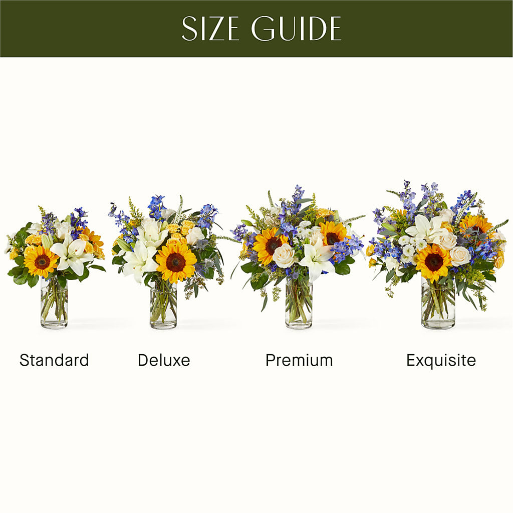 Wonderfully Sunny Bouquet – THE MOST BLOOMS & MORE, Grand Bay AL