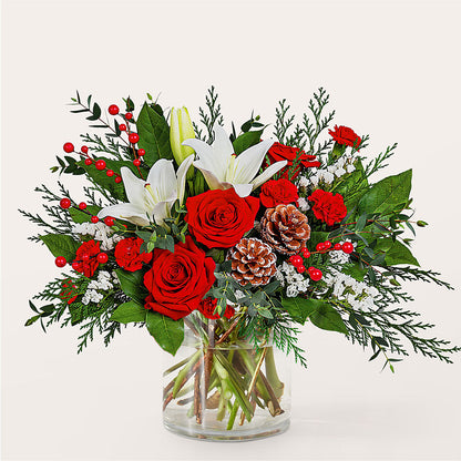 Best in Snow Bouquet – THE MOST BLOOMS & MORE, Grand Bay AL
