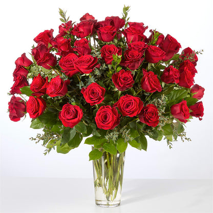 Forever Yours Fifty Stem Red Rose Bouquet – THE MOST BLOOMS & MORE, Grand Bay AL
