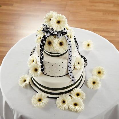 Simple Sophistication Cake Décor – THE MOST BLOOMS & MORE, Grand Bay AL