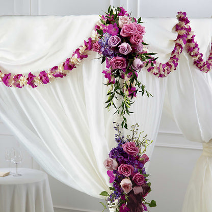 Color & Light Chuppah Decor – THE MOST BLOOMS & MORE, Grand Bay AL