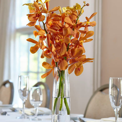 Orange Mokara Bud Vase – THE MOST BLOOMS & MORE, Grand Bay AL