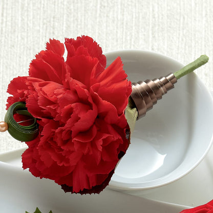 Red Carnation Boutonniere – THE MOST BLOOMS & MORE, Grand Bay AL