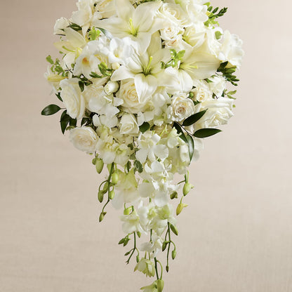 White Wonders Bouquet – THE MOST BLOOMS & MORE, Grand Bay AL